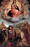 Andrea del Sarto Our Lady of the four-day Saints glory oil on canvas